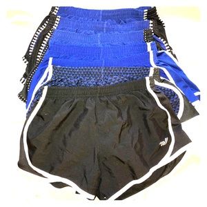 7 varsity athletic shorts in great condition!!